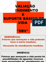 Avaliação Atendimento SBV 2009 (1)