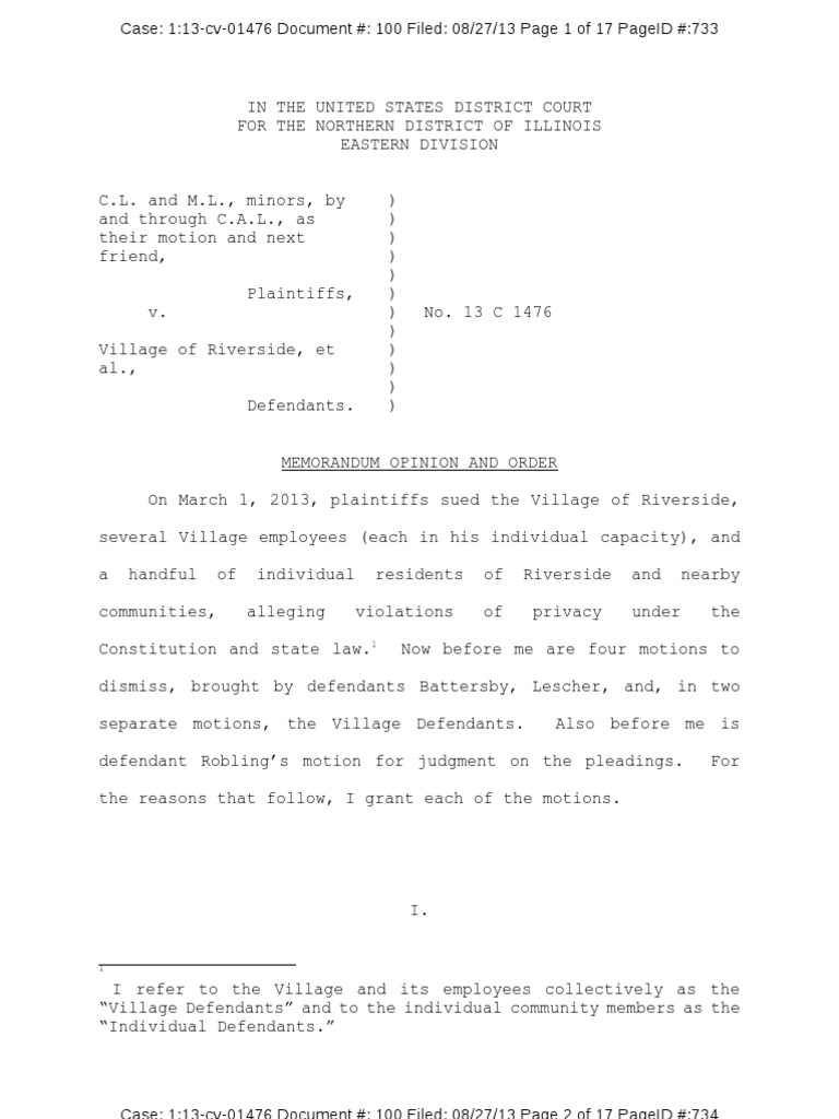 Privacy Violations Case in Riverside | PDF | Complaint | Qualified Immunity