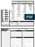 Delta Green Character Sheet Landscape