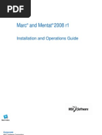 Marc 2008 r1 Installation and Operations Guide