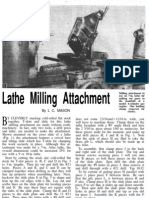 Lathe Milling Attach