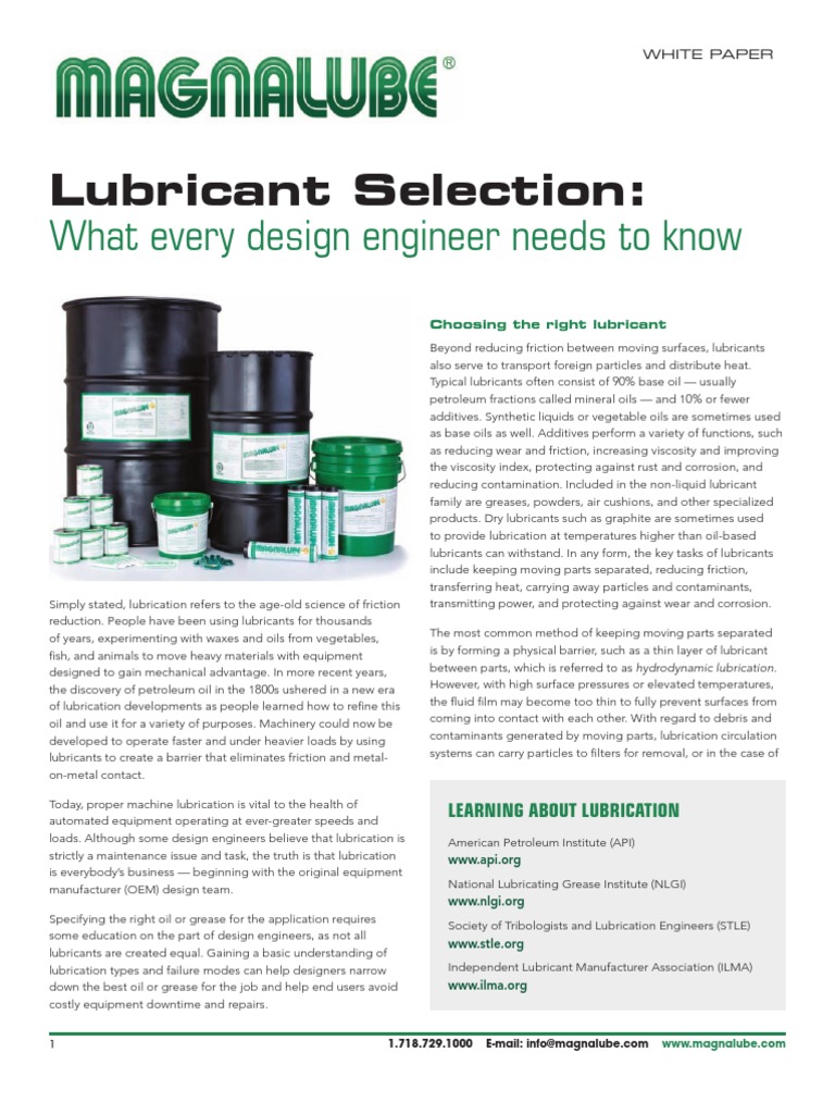 Magnalube Lubricant 0413 Lubricant Liquids