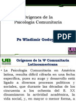 Clase 2 Origenes de la Ps. Comunitaria América Latina