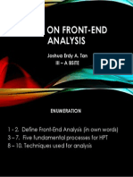Front-End Analysis Tan Joshua Erdy Quiz