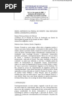 Artigo. Perfil histórico da teoria do direito