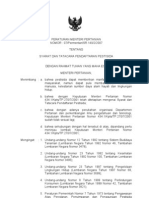 Permentan 07-2007 TTG Syarat Dan Tatacara Ran Pestisida