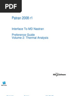Download Patran 2008 r1 Interface To MD Nastran Preference Guide Volume 2 Thermal Analysis by Kevin SN16365043 doc pdf