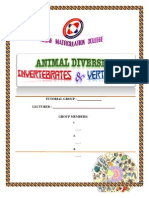 Animal Diversity (Invertebrates & Vertebrates) Folio
