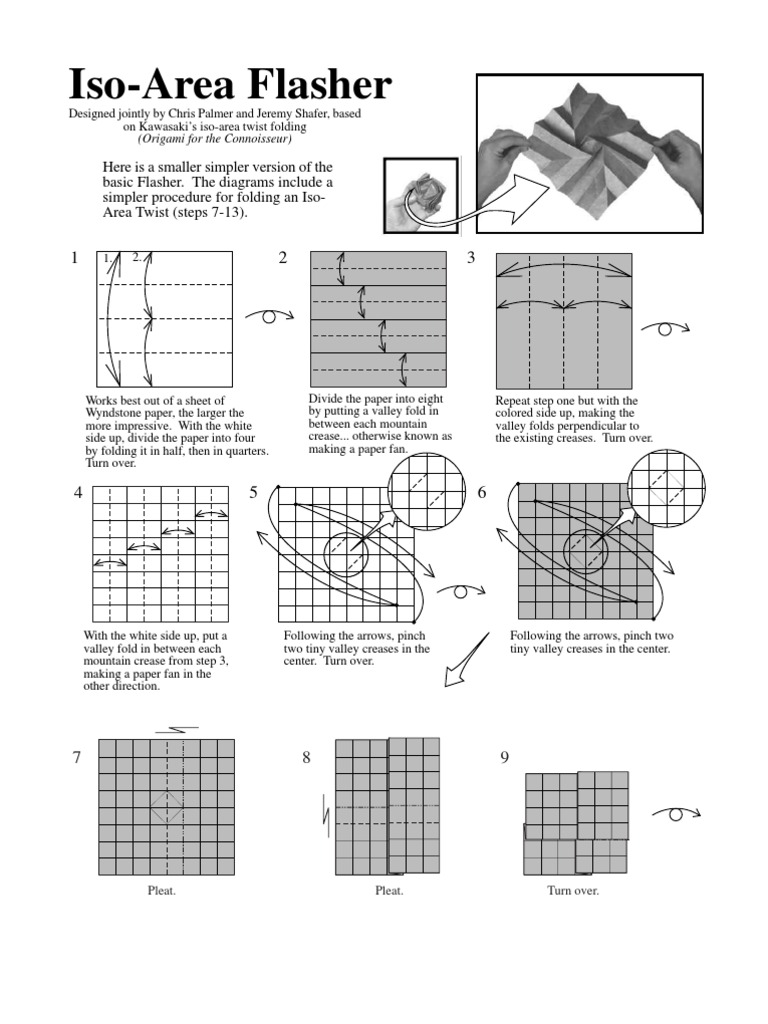 Origami Flashers Printables Origami Flash~ Dm For Nov Slots :)