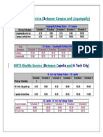 Mm Ts Schedules