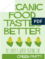 Organic Food Tastes Better