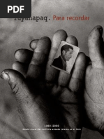 Relato Visual Yuyanapaq. Para recordar