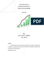 Metodologi Penelitian - Statistik