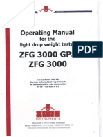 Operating Manual For The Light Drop Weight Tester ZFG 3000 GPS1 PDF