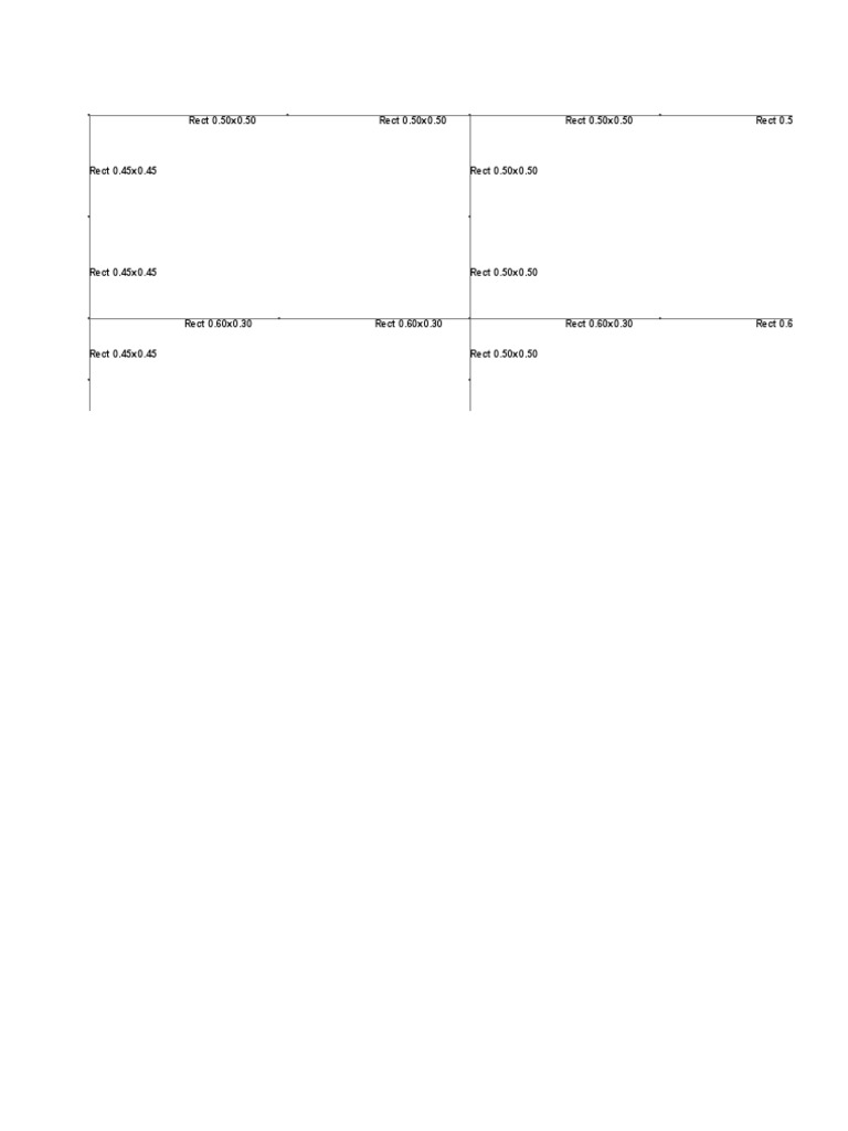 Rectangular Dimensions List | PDF