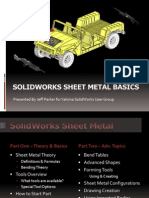Solid Works Sheet Metal
