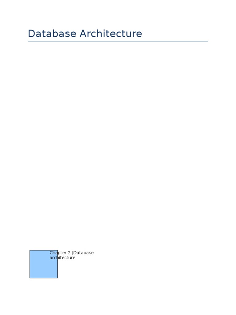 2 Database Architecture | PDF | Oracle Database | Cache (Computing)