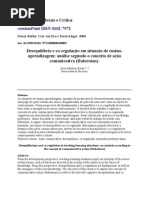 Desequilíbrio e co-regulação em situação de ensino-aprendizagem análise segundo o conceito de ação comunicativa (Habermas) 