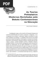 Teorias Pedagógicas modernas - Libâneo