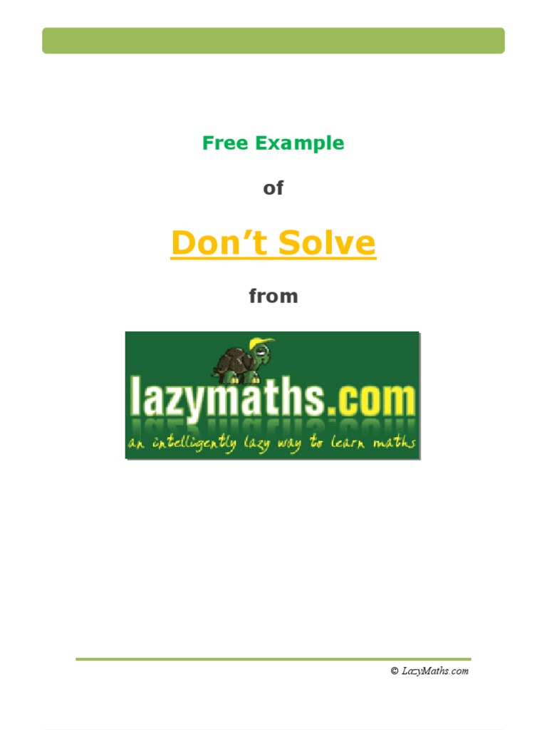 Smart Math Ex 4 | PDF