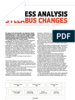 Syllabus Changes: Business Analysis