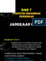 BAB 7 Jangkaan Guru