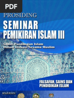 PEMIKIR III - Falsafah, Sains Dan Pendidikan Islam