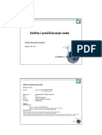 Zastita I Prociscavanje Voda 1 11 PDF