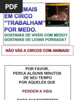 Abandono Animais.em.Circos