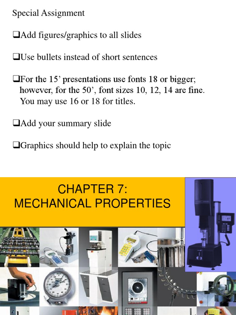 Mechanical Properties of Polymers PDF Deformation (Engineering