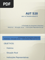 Profissao Do Arquiteto - Historico - Situacao Atual e Institucional