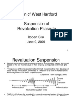 Town of West Hartford Suspension of Revaluation Phase-In: Robert Sisk June 9, 2009