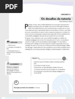 Os Desafios Da Tutoria