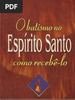 O Batismo No Espirito Santo Como Recebelo