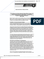 T4 B9 Newcomb FDR - Entire Contents - 5-10-01 and 7-31-03 R Richard Newcomb Statements To Senate - 1st Pgs Scanned For Reference 665