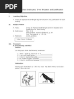 Download Grade 6 English Reading Giving an Appropriate Ending to a Given Situation and Justification for Such Ending by alvarez9654 SN163740732 doc pdf
