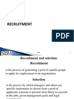 HRM Section 3 Recruitment & Selection