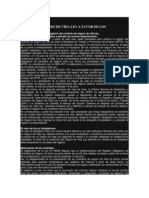 2011 Pólizas de Seguro de Vida Ley A Favor de Los Trabajadores