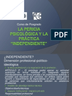 La Pericia Psicológica y La Práctica