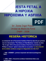 CLASE 2 Respuesta Fetal A La Hipoxia Hipoxemia y Asfixia