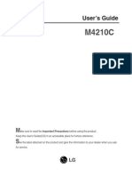 M4210C Owners Manual