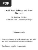 Acid Base Balance Fluid Balance