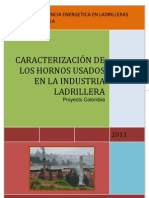 Caracterizacion de Los Hornos de La Industria Ladrillera