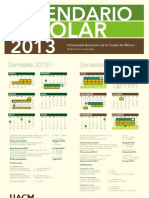 Calendario 2013