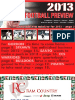 Football Preview: Gordon Strawn Santo CCS Warriors Bulldogs Pirates