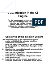 Fuel Injection in The CI Engine