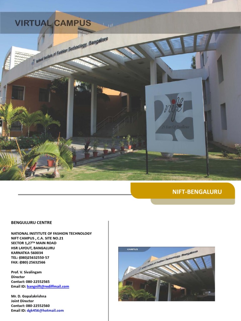 Bengaluru NIFT Final | PDF | Bangalore | Fashion