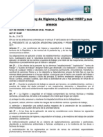 Lectura 15 - Ley de Higiene y Seguridad 19587 y Sus Anexos