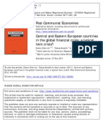 Post-Communist Economies: To Cite This Article: Diemo Dietrich, Tobias Knedlik & Axel Lindner (2011) : Central and Eastern