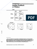 Feedback Johari Window